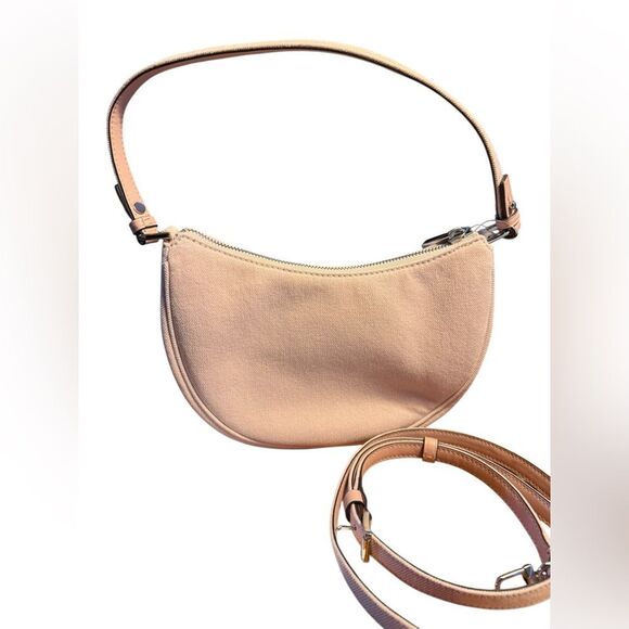 MICHAEL Michael Kors Kyla Small Hazy Pink Convertible Crossbody - Picture 7 of 10